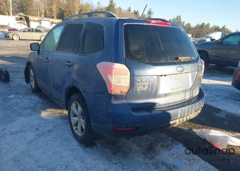 2014 Subaru Forester 2.5I Premium from USA, damaged, VIN JF2SJAEC0EH434413